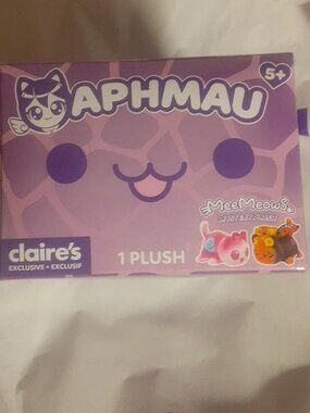 New Aphmau MeeMeows Safari Limited Edition Claire's exclusive plush, sealed!